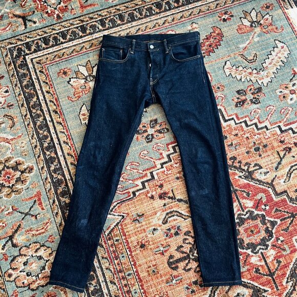 Tanuki - NSXT 16oz Natural Indigo Stretch Denim Tapered - Picture 1 of 6
